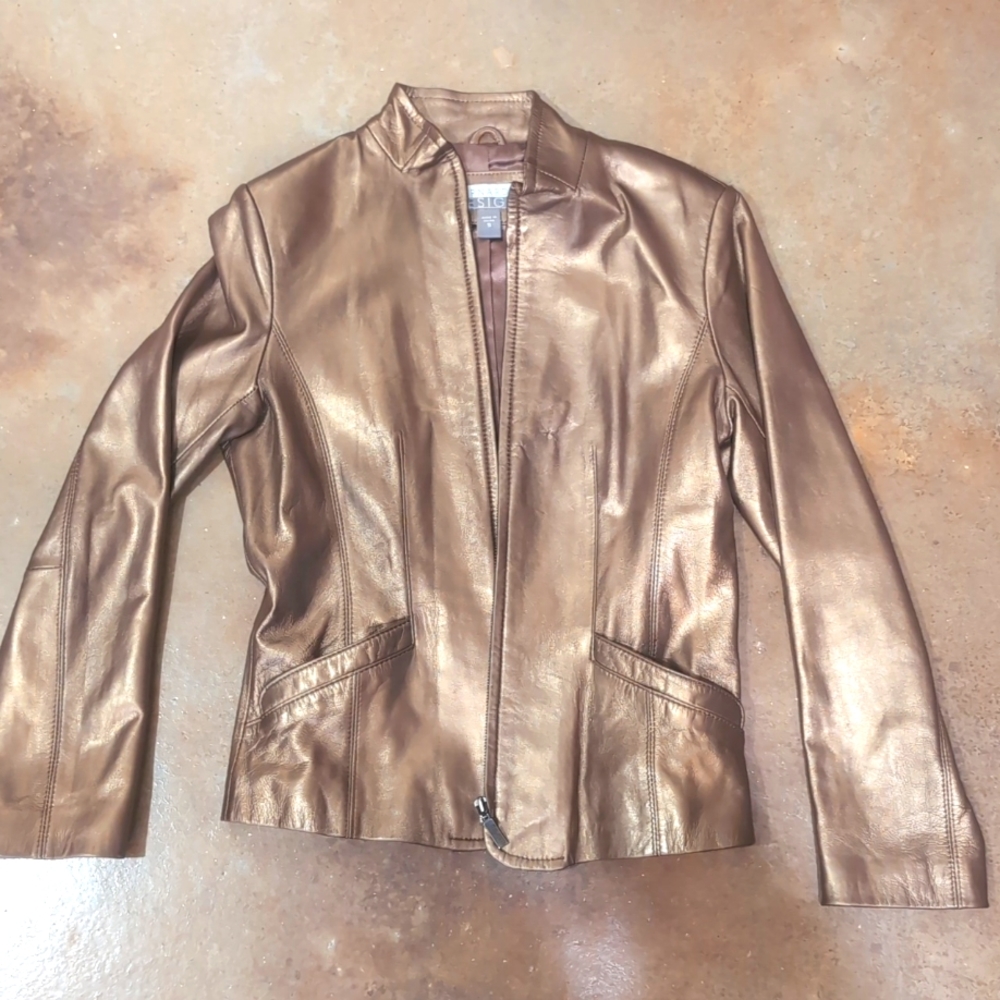Leather jacket